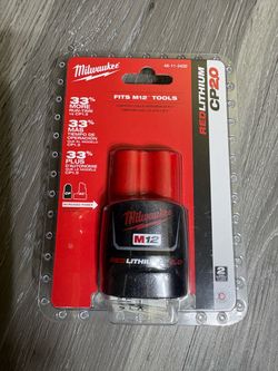 Milwaukee M-12 RedLithium CP2.0 Battery Pack