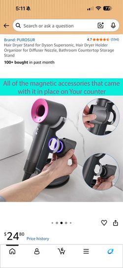 Dyson Hair Dryer Stand | Excellent Condition