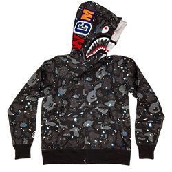 B. Ape zip up hoodies