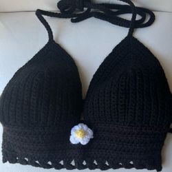Daisy Crochet Top/ Bikini/ Bralette 
