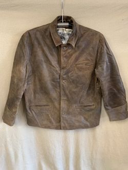 Men’s Leather Coat
