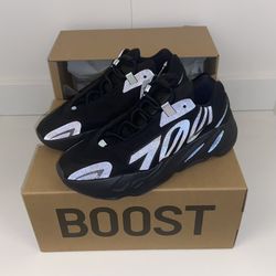 Yeezy Boost 700 MNVN "Triple Black" (Size 7.5) New!!