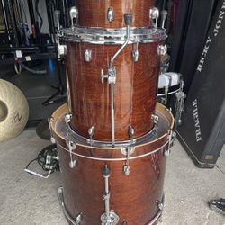 Gretsch Catalina Walnut Glaze Drum kit. 