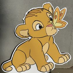 Simba From Lion King Cutout