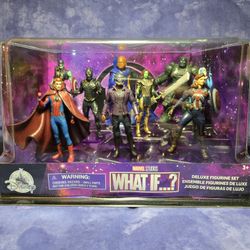 Disney Marvel What If...? Deluxe Figurine Set • NIB 