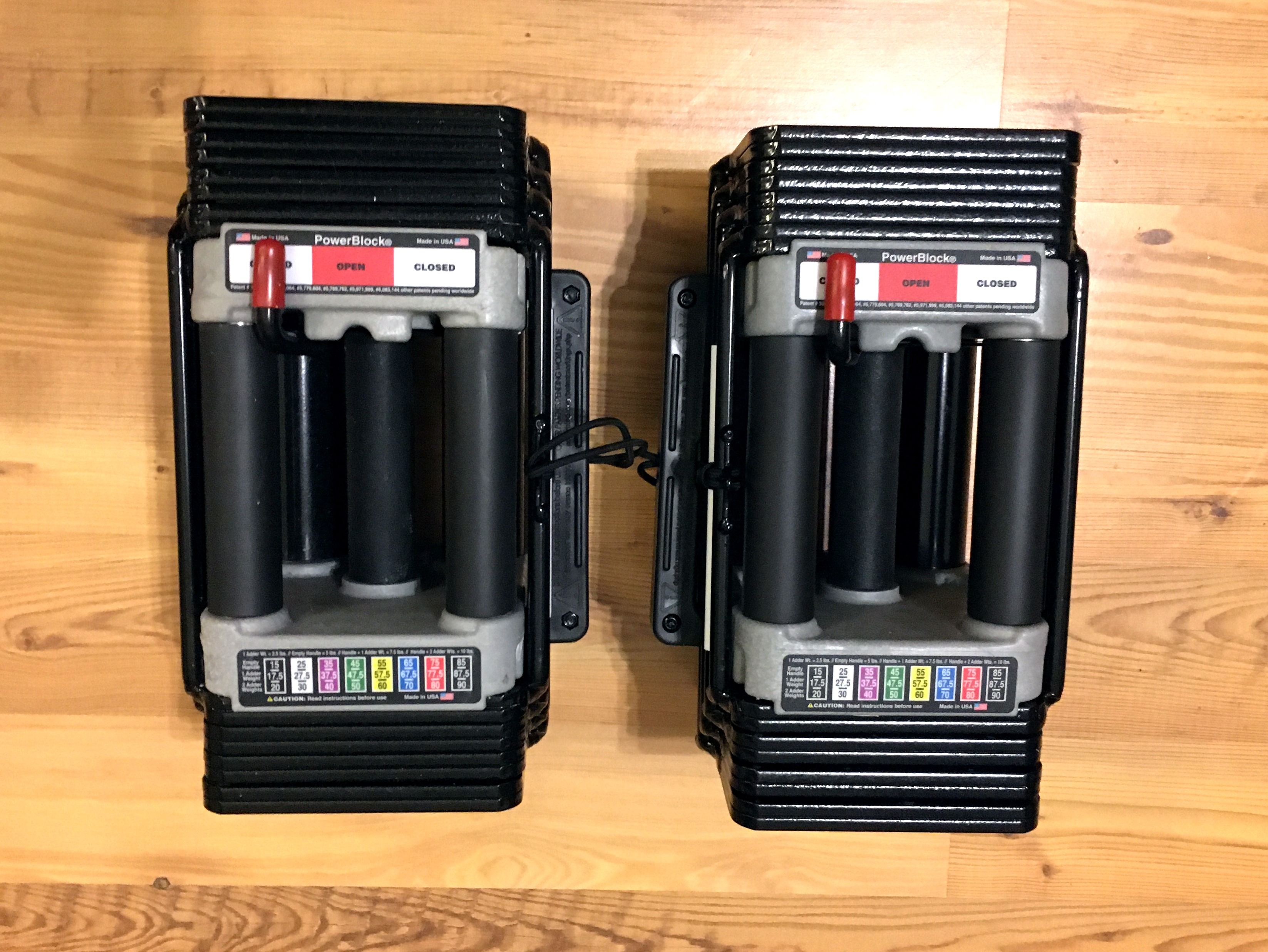 PowerBlock Elite Stage 1 Adjustable Dumbbell Set