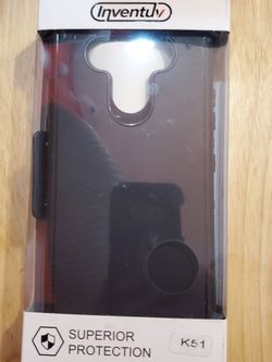 LG K51 K500 Protective Case With Belt Clip