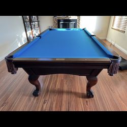 8’ Beach Billiards Pool Table - Free Pro Delivery & Install - You Choose New Felt Color