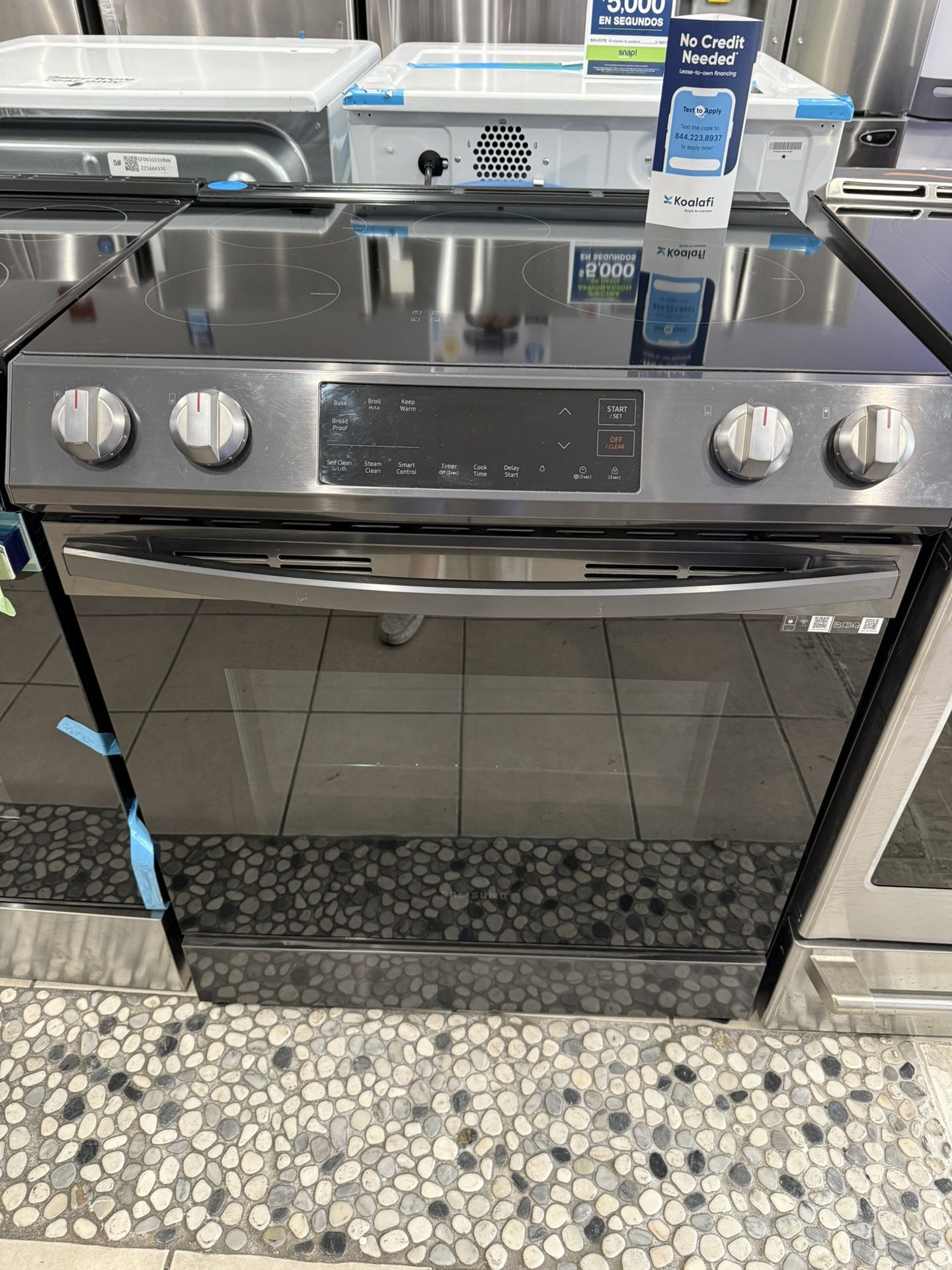 Samsung Electric Stove Induction In Black Stainless Steel