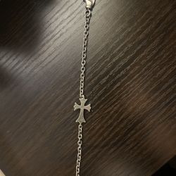 Chrome Hearts 2005 Baby Fat Cross Bracelet 
