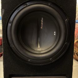 Phoenix Gold SX Subwoofer in Ported Box – Powerful Bass 🔊