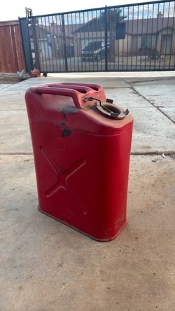Vintage gas can