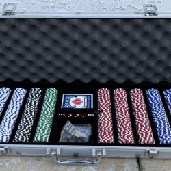 Poker Set In Case
