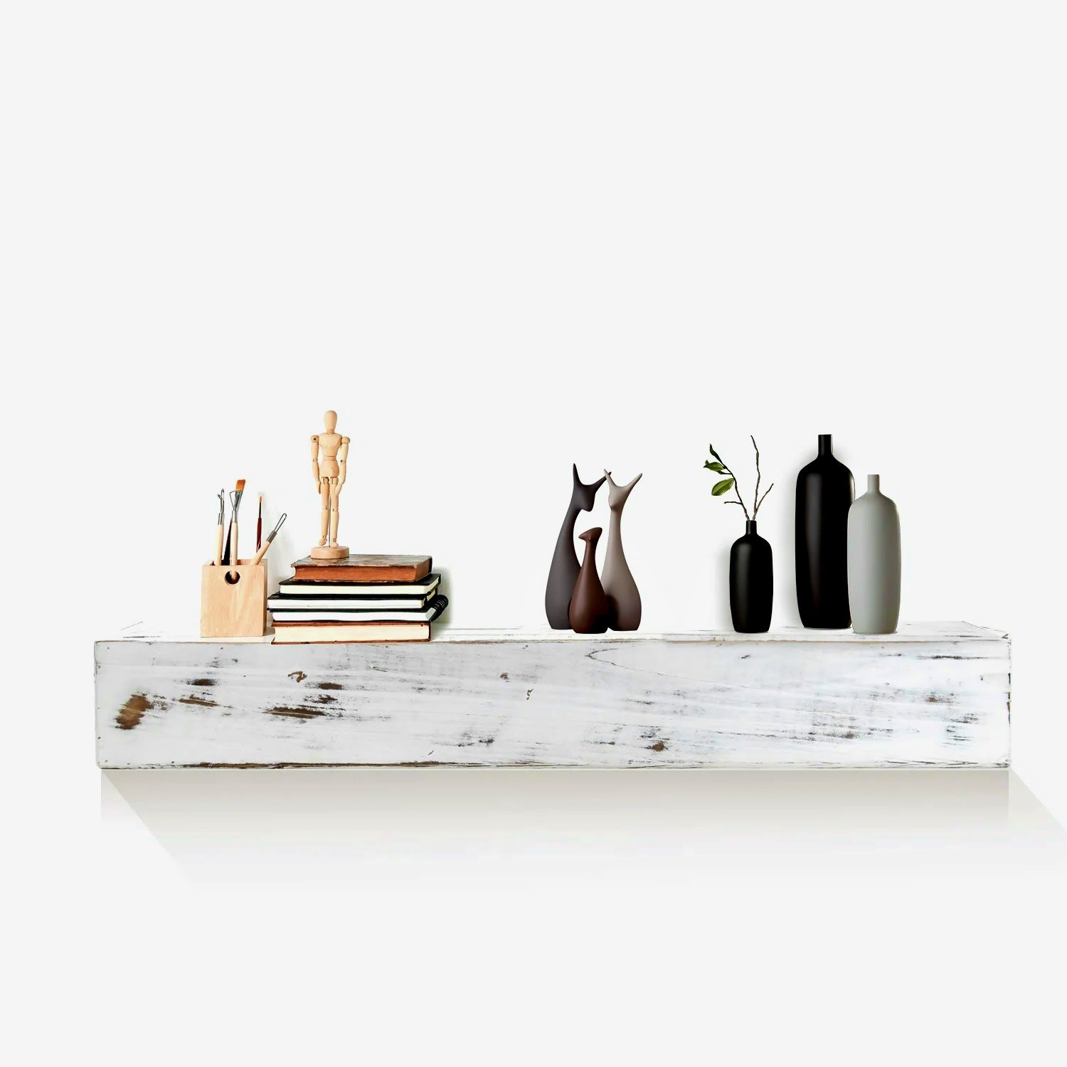 72” Floating Mantel Shelf (New)