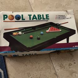 Mini Billiards Table