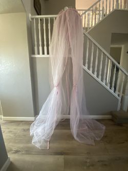 Pottery Barn Kids Canopy Tulle Pink