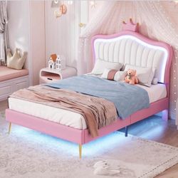 Queen Frame Con Luces Led New