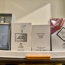 Perfumes for Sale   !Great Price!:  Jimmy Choo, Carad, CK Free, Coach Open Road, Guilty.