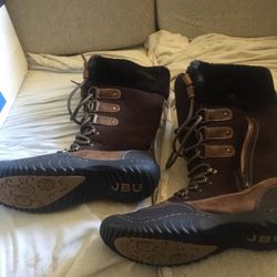 New Leather Jbu Boots Size 9 1/2 Only $30 Firm