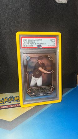 Paul Skenes 2023 Bowman Draft Chrome PSA 9