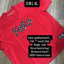 Chrome Hearts Red Jersey 