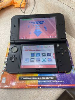 Solgaleo Lunala Black Edition New 3DS XL
