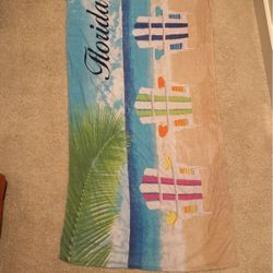 florida!!! beach towel