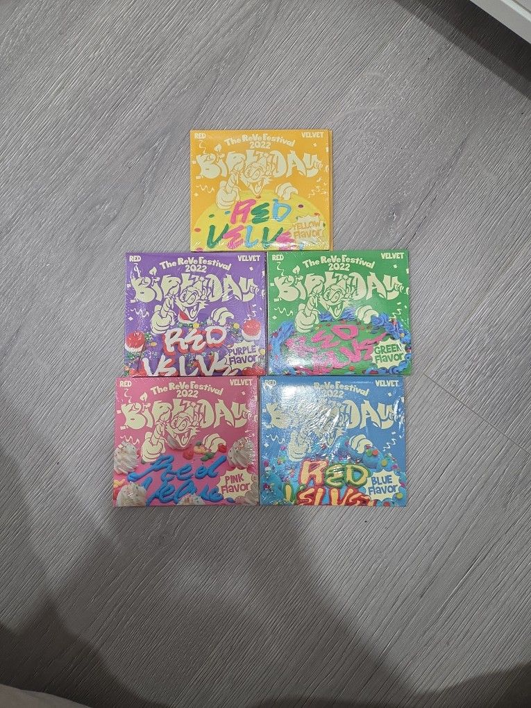 Kpop Group Red Velvet Album