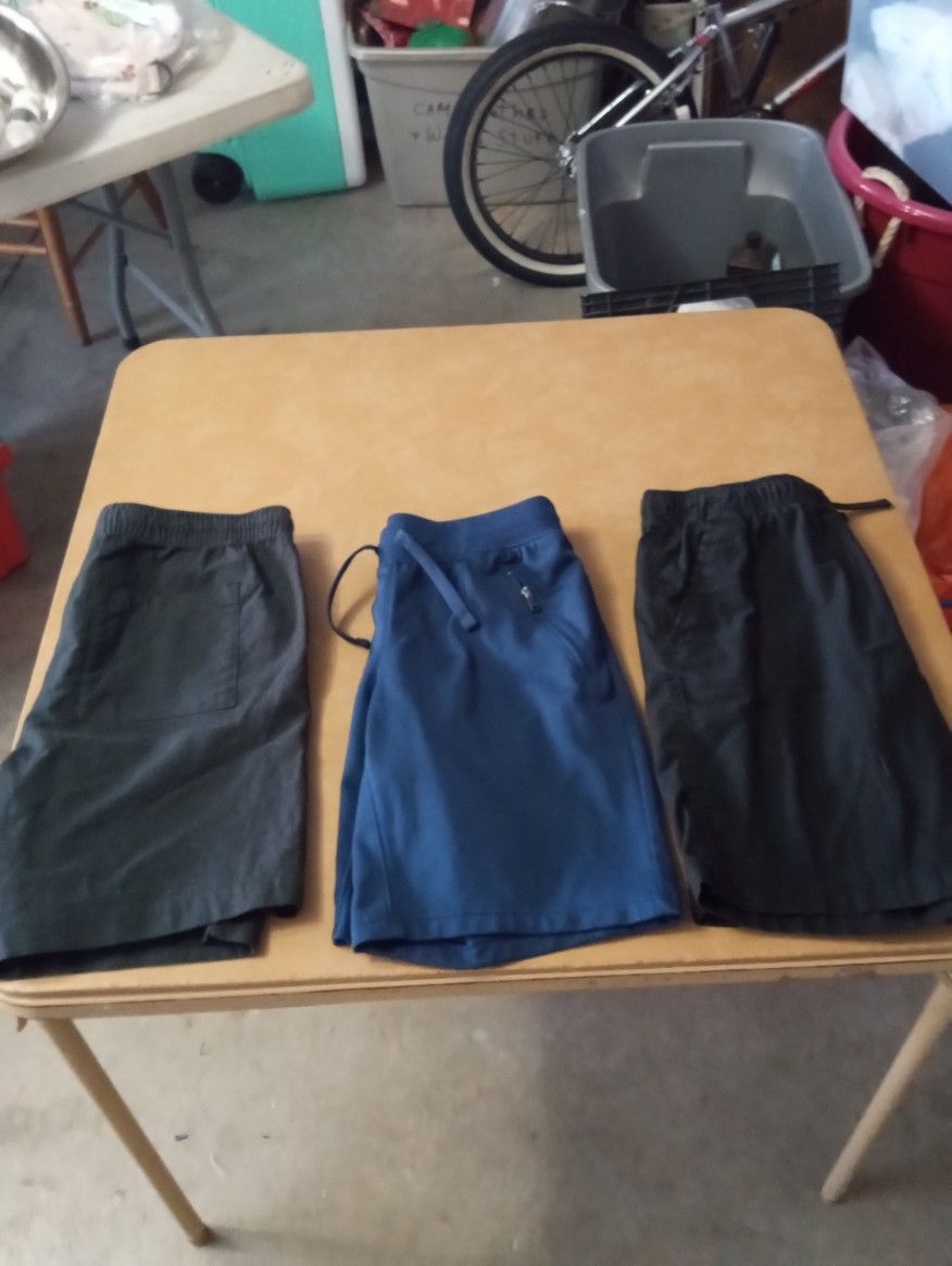Boy's Shorts. Two 10/12 And One 14. Perfect For School. All For $10 