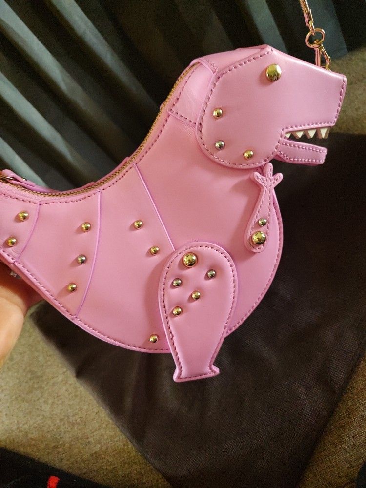 Kate Spade Pink Dinosaur Purse (Novelty)