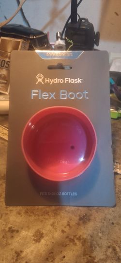 Hydro Flask Small Bottle Boot for 12-24 oz Hydro Flask bottle Color: Flamingo