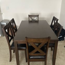 Wooden Dining Room Table