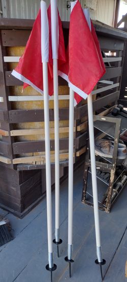 SOCCER FLAGS NEW IN BOX