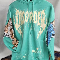 Men's Watson No Mercy Hoodie Electric Green Size Large