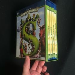 Shrek The Whole Story Blu Ray Collection 1-4 Movies 