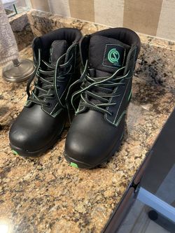 Steel Toe Boots Size 5 Brand New
