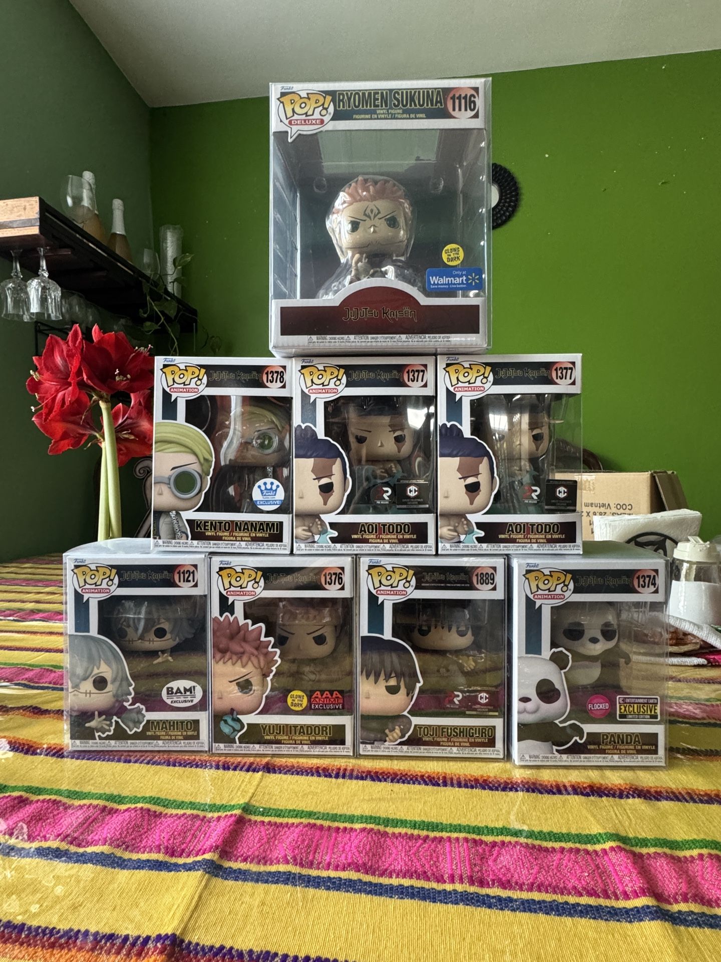 Jujutsu Kaisen Funko Pop Lot