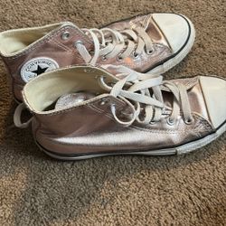 Youth Kids Metallic Converse Sneakers