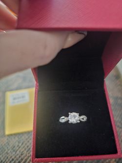 moissanite ring 1 carat