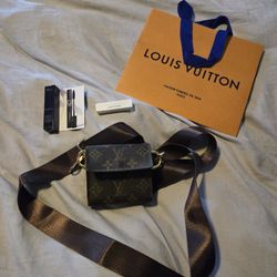 Authentic Lv Crossbody Wallet