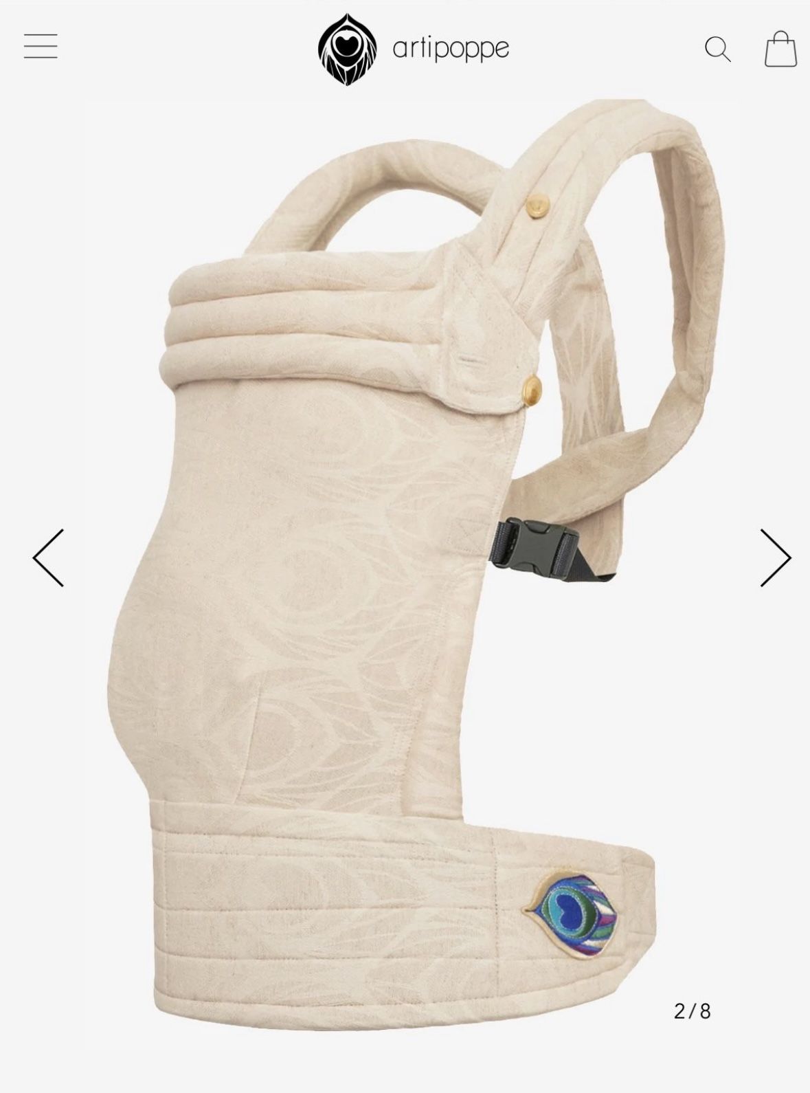 Artipoppe Best Baby Carrier - Excellent Condition 