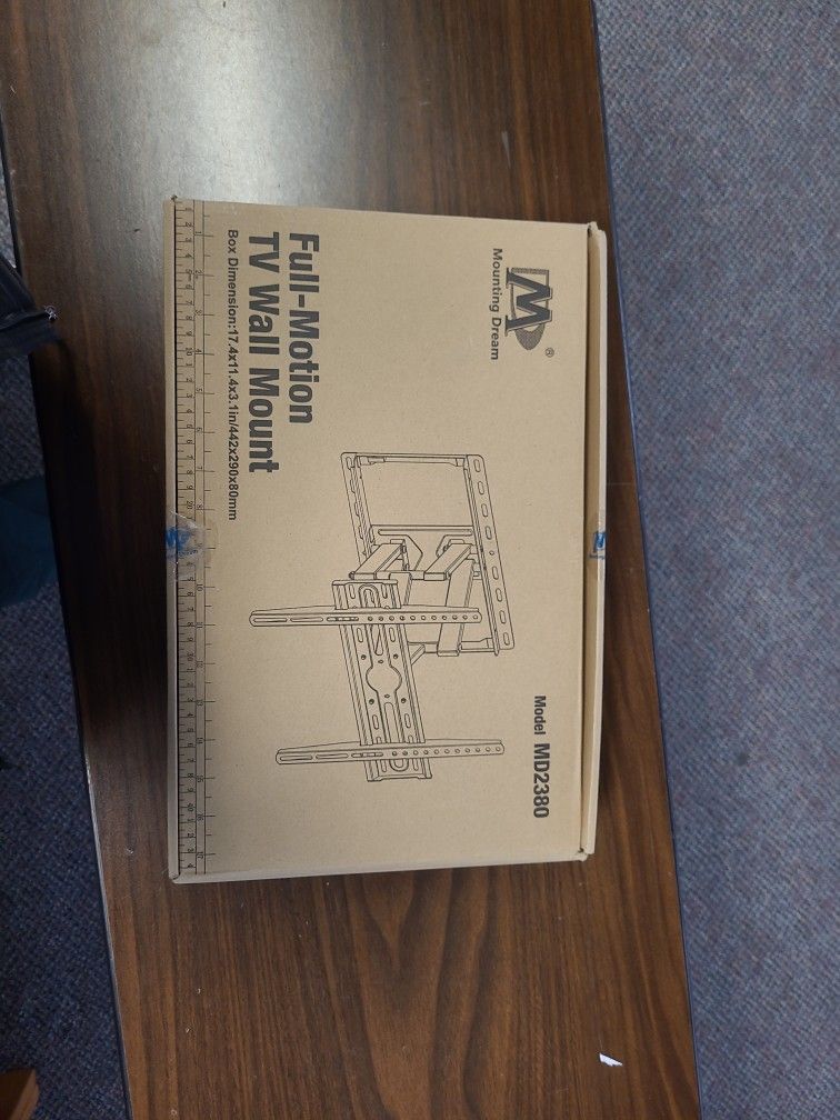 Full-Motion TV Wall MOUNT 99lbs