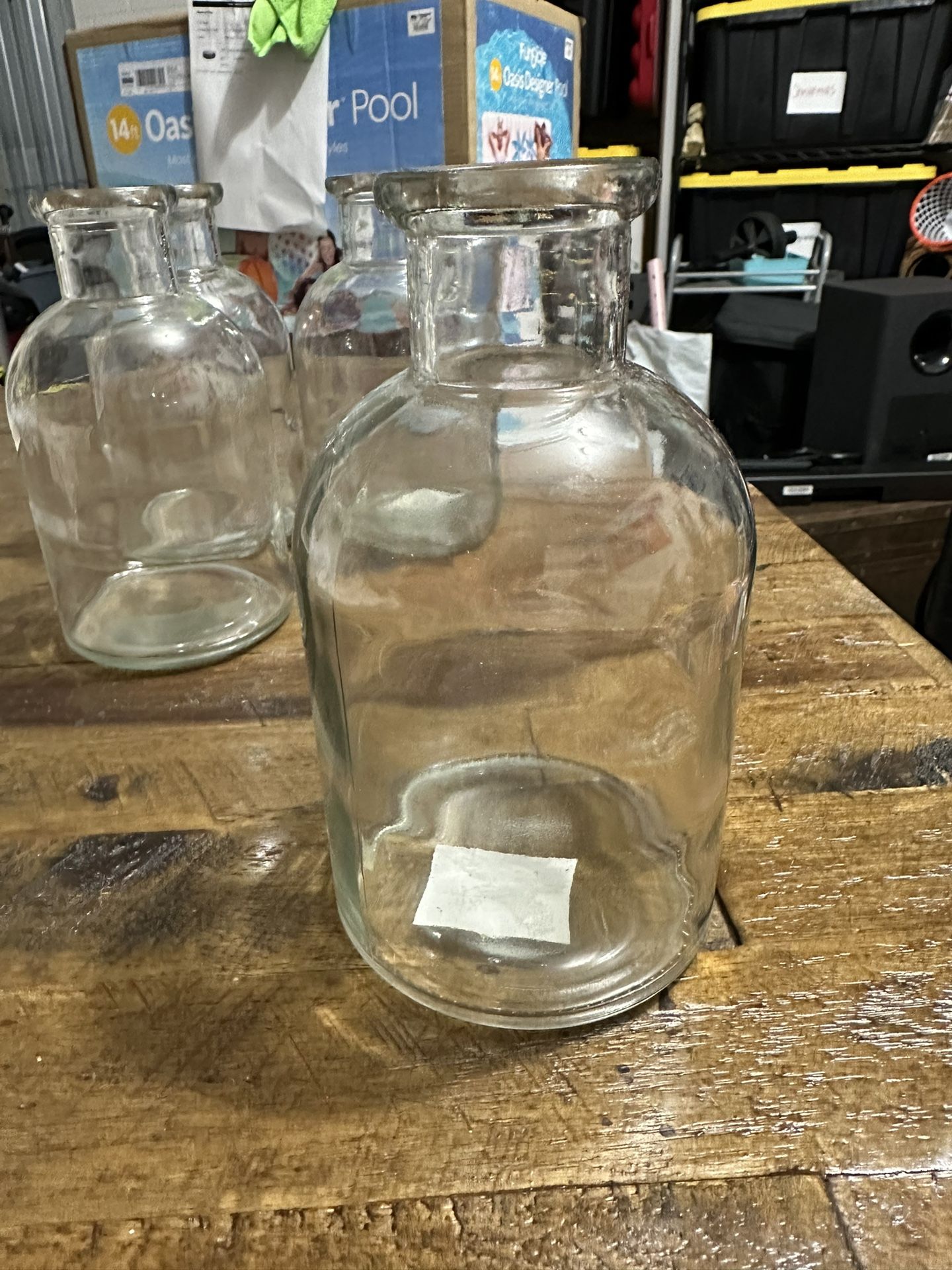 Glass Bottles/Vase