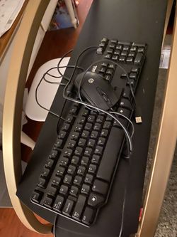 Keyboard and mouse
