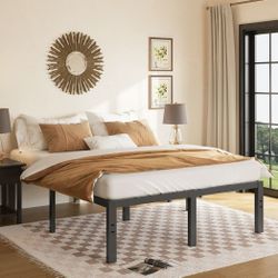 BED FRAME - Platform Bed Frame Full Size