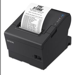 Epson TM-T88VII-052 (NOB) M372A Thermal POS Printer.