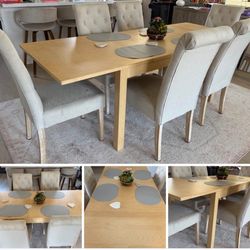 Dinning Table For 6 Guests 