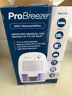 Pro Breeze Mini Dehumidifier