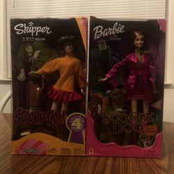 Vintage Velma & Daphne Barbies