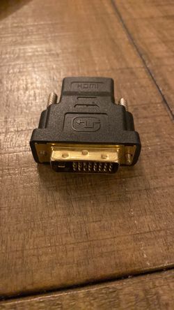 New DVI to HDMI Adapter $5